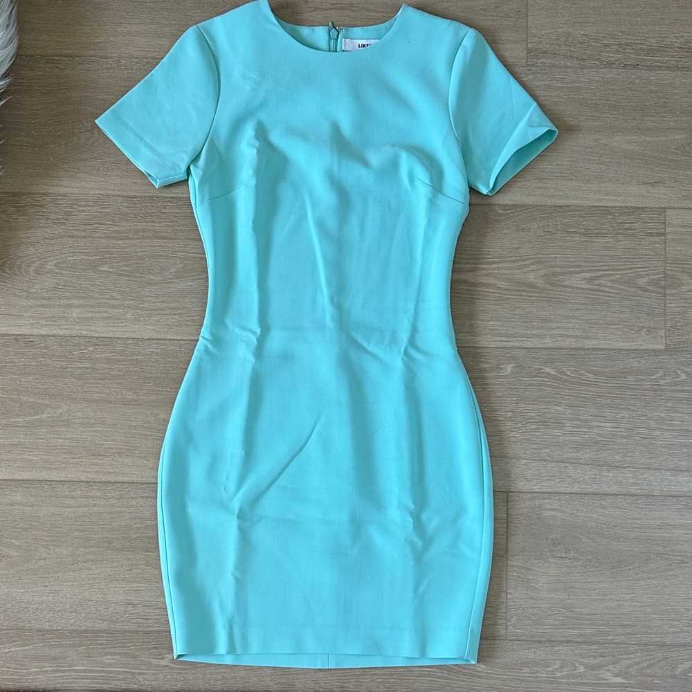 Likely Turquoise Mini Dress